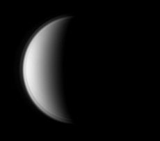 Venus with diffraction artefacs